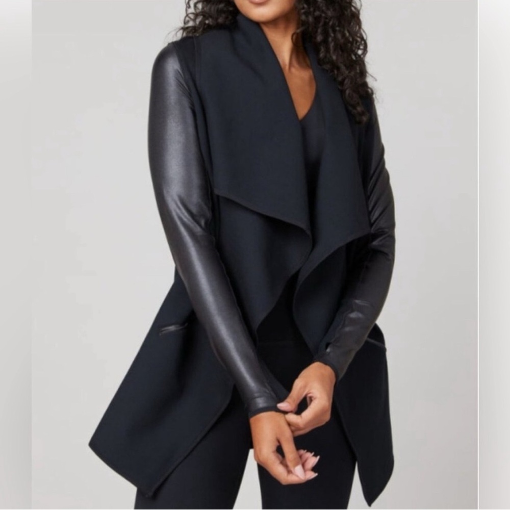 Spanx drape front convertiblee jacket XS